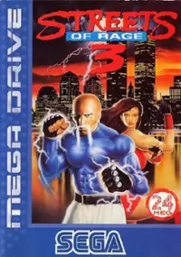 Plakat gry Streets of Rage 3