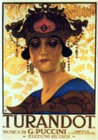 plakat filmu Księżniczka Turandot