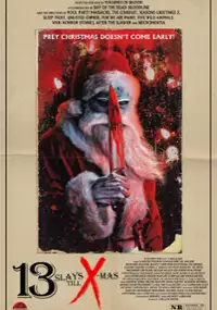 Plakat filmu 13 Slays Till X-Mas