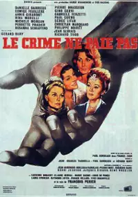 Plakat filmu Zbrodnia nie popłaca