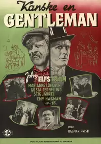 Plakat filmu Kanske en gentleman