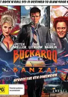 plakat filmu Przygody Buckaroo Banzai. Przez ósmy wymiar