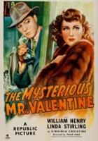 plakat filmu The Mysterious Mr. Valentine