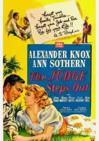 Plakat filmu The Judge Steps Out
