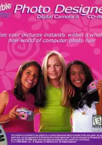 Plakat gry Barbie Photo Designer