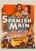 plakat filmu The Spanish Main