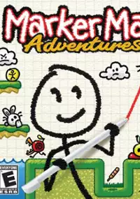 Plakat gry Marker Man Adventures