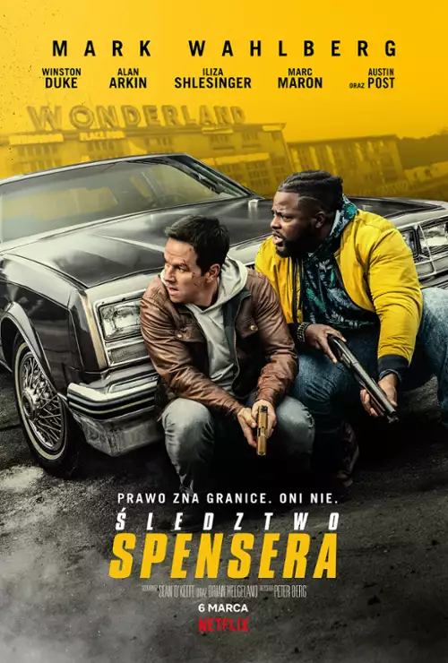 plakat filmu Śledztwo Spensera