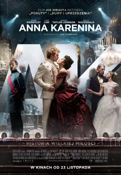 plakat filmu Anna Karenina