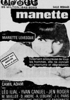 plakat filmu Manette ou les dieux de carton