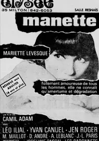 Plakat filmu Manette ou les dieux de carton