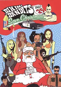 Plakat filmu Bikini Bandits Save Christmas