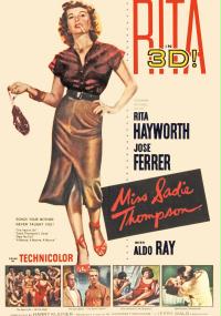 Panna Sadie Thompson (1953) plakat