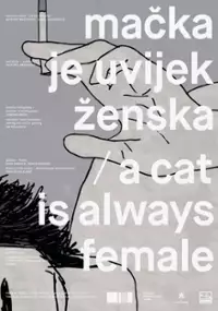 Plakat filmu Kot jest zawsze kobietą
