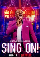 plakat programu TV Sing On! USA