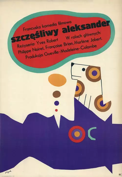 plakat filmu Szczęśliwy Aleksander
