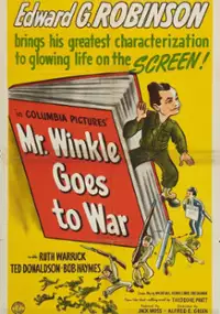 Plakat filmu Mr. Winkle Goes to War