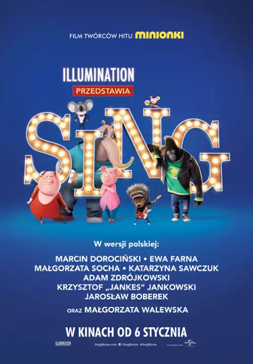 plakat filmu Sing