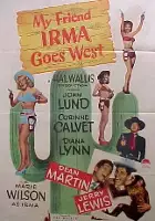 plakat filmu My Friend Irma Goes West