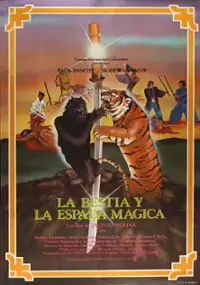 Plakat filmu La Bestia y la espada mágica