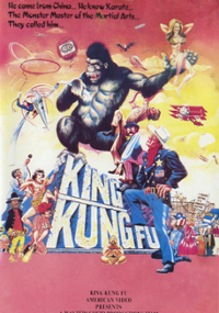 Plakat filmu King Kung Fu 