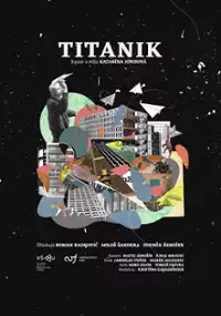 Plakat filmu Titanic w przestworzach