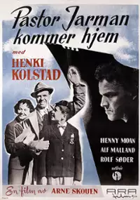Plakat filmu Pastor Jarman kommer hjem