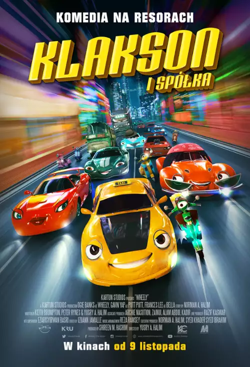 plakat filmu Klakson i spółka