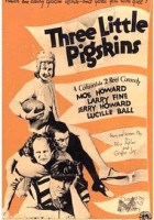 plakat filmu Three Little Pigskins