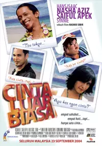 Plakat filmu Cinta Luar Biasa