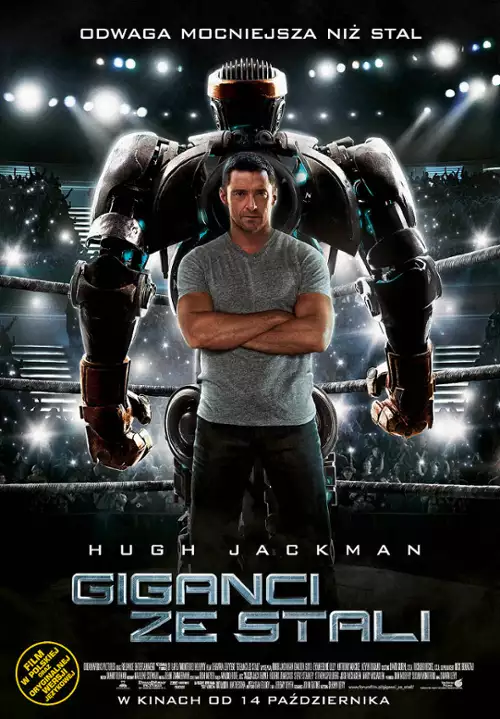 plakat filmu Giganci ze stali