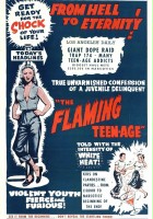 plakat filmu The Flaming Teen-Age