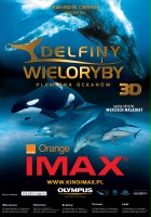 plakat filmu Delfiny i wieloryby 3D. Plemiona oceanów