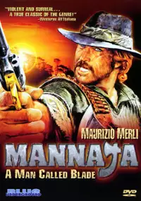 Plakat filmu Mannaja. Człowiek zwany Ostrzem