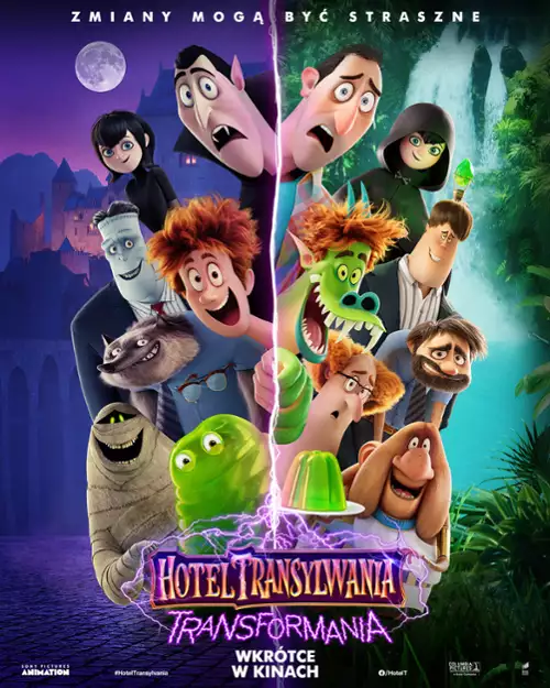 plakat filmu Hotel Transylwania: Transformania