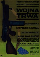 plakat filmu Wojna trwa