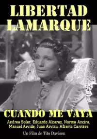 Plakat filmu Cuando me vaya