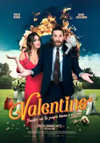 Plakat filmu Valentino, Puedes ser tu propio héroe o villano