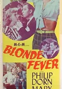 Plakat filmu Blonde Fever