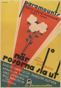Plakat filmu N&auml;r rosorna sl&aring; ut
