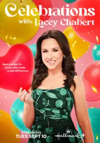 Plakat programu TV Celebrations with Lacey Chabert