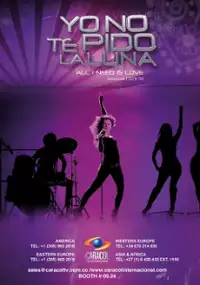 Plakat serialu Yo no te pido la luna
