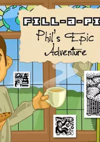 Plakat gry Phil's Epic: Fill-a-Pix Adventure