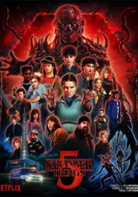 Plakat serialu Stranger Things