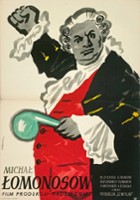 plakat filmu Michał Łomonosow