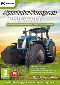 Plakat gry Symulator farmy 2011 ProFarm 1