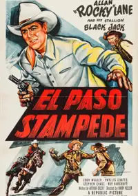 Plakat filmu El Paso Stampede