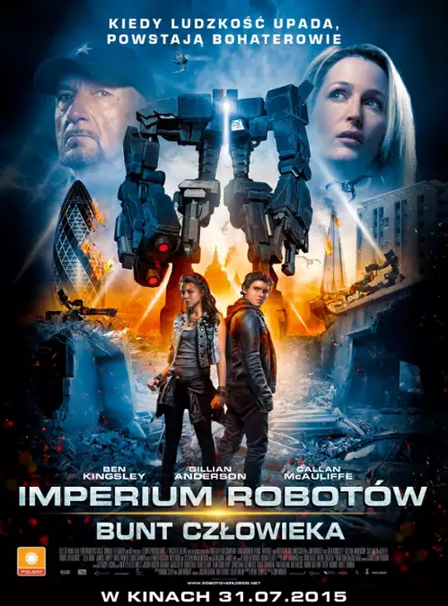 plakat filmu Imperium robotów. Bunt człowieka