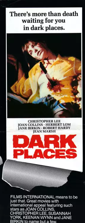 plakat filmu Ciemne miejsca