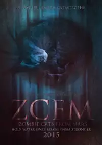 Plakat filmu Zombie Cats from Mars